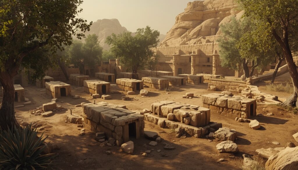 Ancient burial practices during Old Testament times