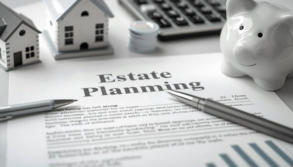 Estate planning trust documents and assets